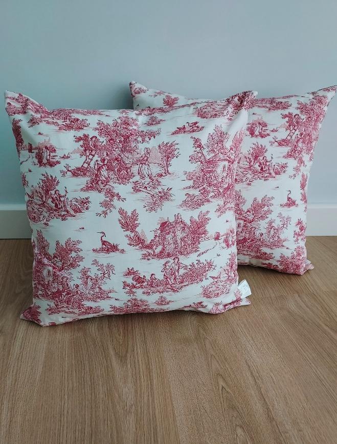Funda de cojín Toile de Jouy