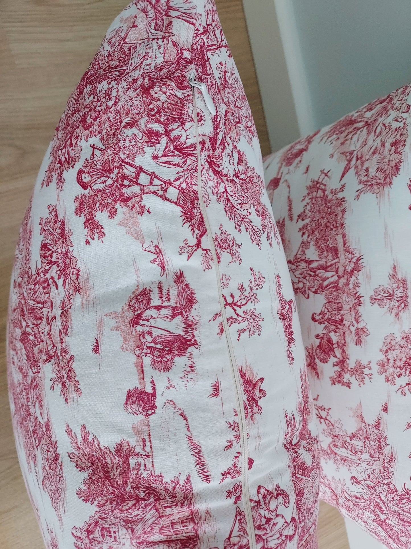 Funda de cojín Toile de Jouy